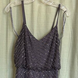 Adrianna Papell Blouson Gown